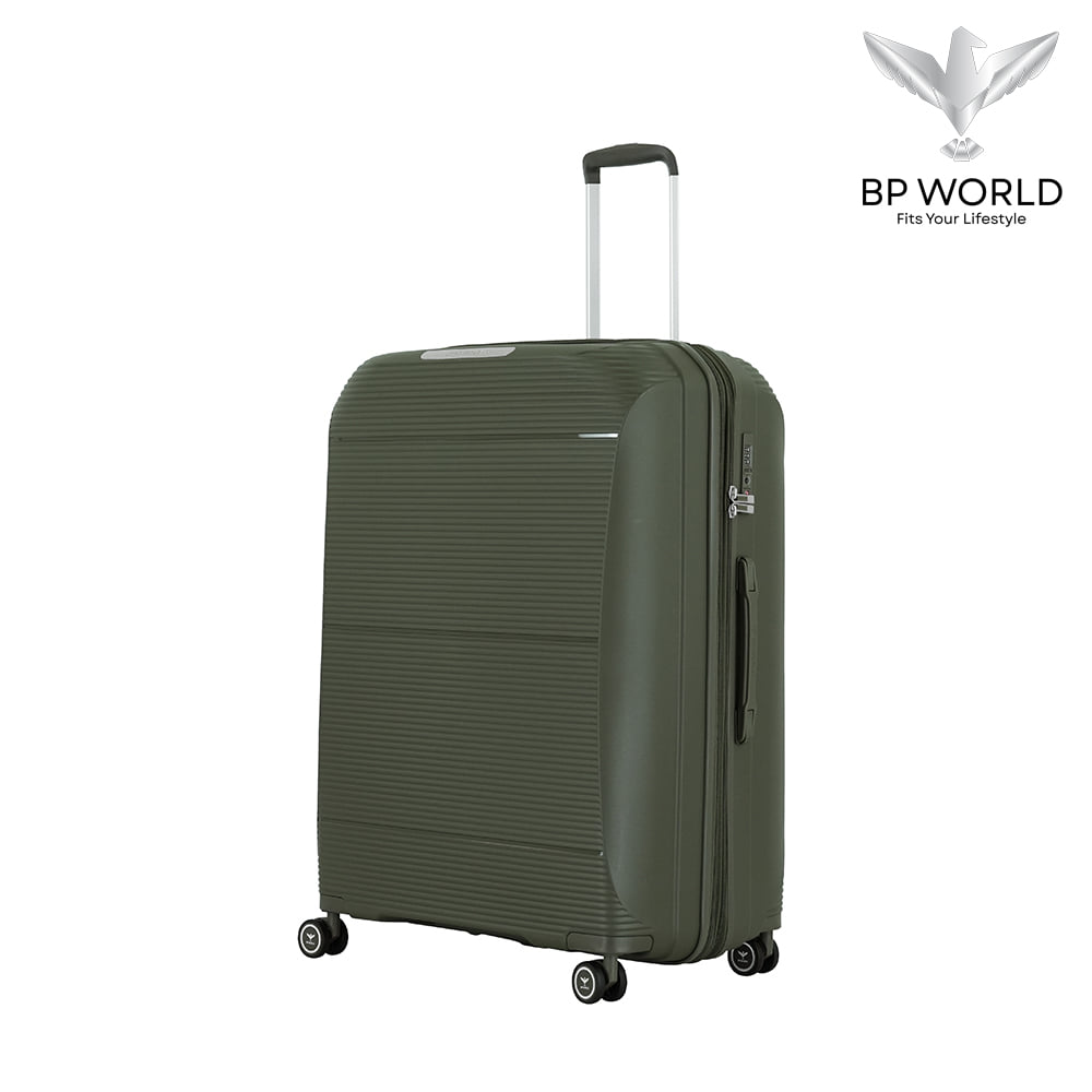 กระเป๋าเดินทาง 28 นิ้ว BP WORLD รุ่น GRACIOUS 8023 สีเขียวเข้ม_1